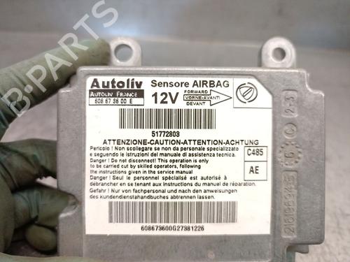 Kollisjonspute styreenhet FIAT DOBLO Box Body/MPV (223_) 1.3 D Multijet | BP18898304M53 