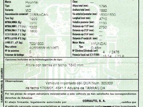 Left front seat HYUNDAI TERRACAN (HP) 2.5 TD | BP8896529C15  - Image 14