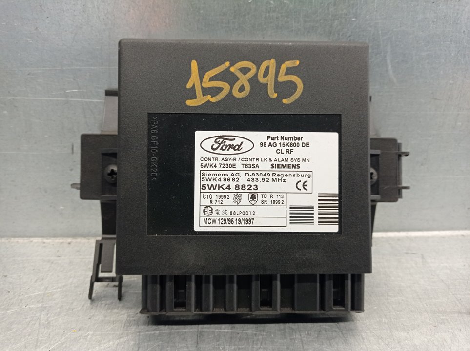 Comfort control module FORD FOCUS I (DAW, DBW) 1.6 16V 10312409 BParts