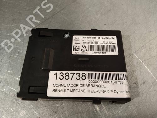 Used Ignition barrel RENAULT MEGANE III Hatchback (BZ0/1_, B3_) 1.5 dCi (BZ09, BZ0D, BZ1W, BZ29, BZ14) (110 hp) 2248689