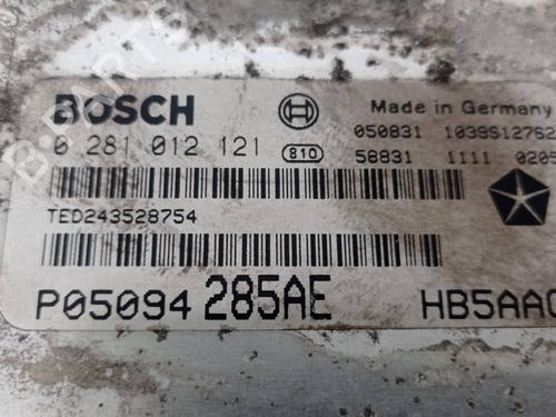 Engine control unit (ECU) CHRYSLER VOYAGER IV (RG, RS) 2.8 CRD | BP10214960M57 