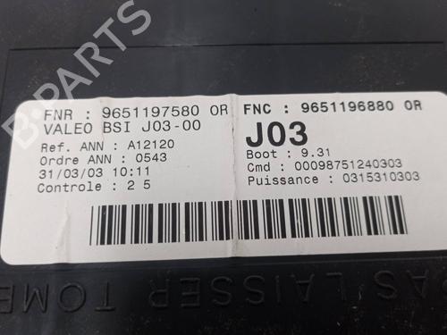 Fuse box PEUGEOT 307 Break (3E) 2.0 HDI 110 | BP10290643E1 