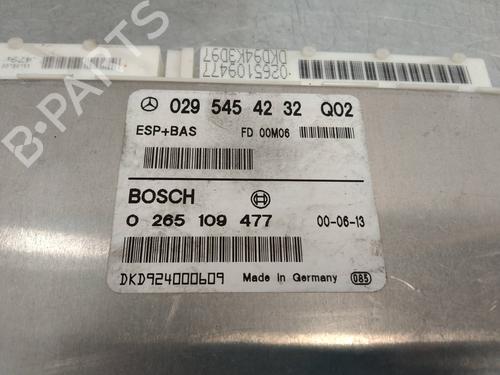 ESP ECU MERCEDES-BENZ A-CLASS (W168) A 170 CDI (168.008) | BP11670484M58 