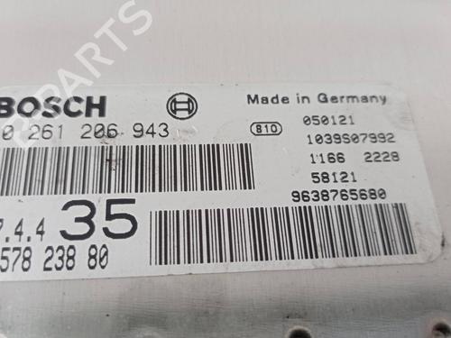 Engine control unit (ECU) PEUGEOT 307 SW (3H) 1.6 16V | BP18730964M57 
