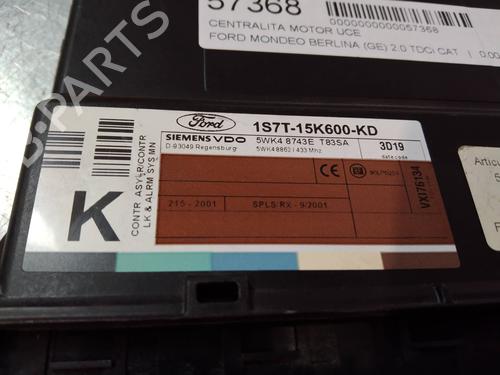 Engine control unit (ECU) FORD MONDEO III (B5Y) 2.0 TDCi | BP2259987M57 