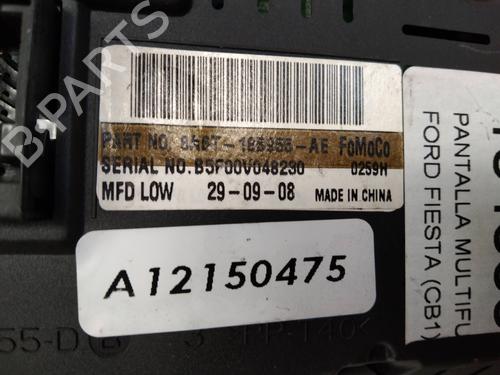 Display FORD FIESTA VI (CB1, CCN) 1.4 TDCi | BP3451204C48 