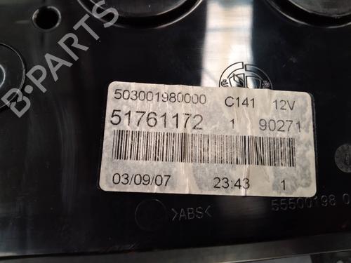 Instrument cluster FIAT BRAVO II (198_) 1.9 D Multijet (198AXB1A) | BP2252581C47 