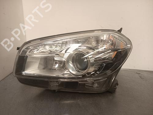 Used Left headlight NISSAN QASHQAI / QASHQAI +2 I (J10, NJ10, JJ10E) [2006-2014]  28061240