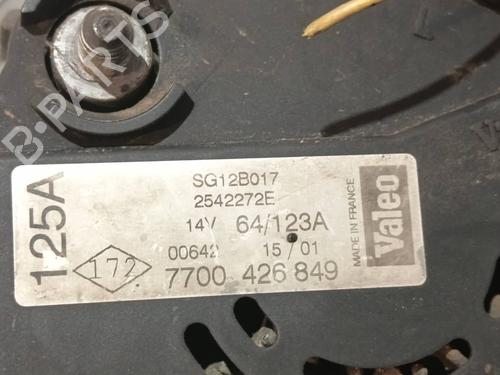 Generator RENAULT TRAFIC II Platform/Chassis (EL) 1.9 dCi 100 (EL0C) | BP39505235M7 - Image 3