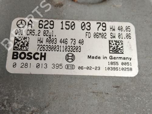 Engine control unit (ECU) MERCEDES-BENZ GL-CLASS (X164) GL 450 CDI 4-matic (164.828) | BP25760829M57 