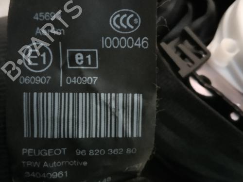 Rear left seatbelt PEUGEOT 3008 I MPV (0U_) 1.6 BlueHDi 120 | BP23000033I29 