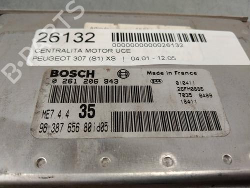 Engine control unit (ECU) PEUGEOT 307 (3A/C) 1.6 16V | BP2254427M57 
