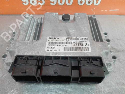 Used Engine control unit (ECU) PEUGEOT 207 (WA_, WC_) 1.6 HDi (90 hp) 3883207