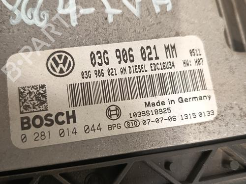 Engine control unit (ECU) VW TOURAN (1T1, 1T2) | BP30172848M57