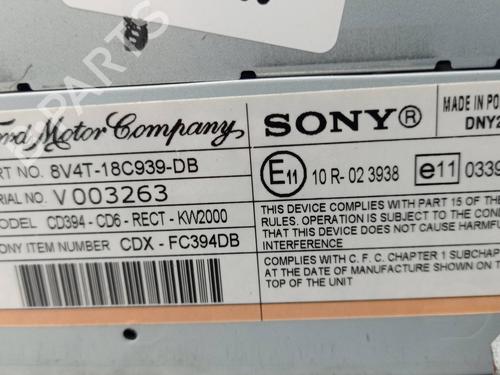 Radio FORD KUGA I  | BP20857659E6 