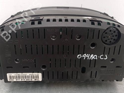 Instrument cluster SKODA FABIA I (6Y2)  | BP9850222C47 