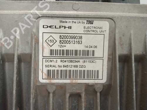 Engine control unit (ECU) RENAULT CLIO III (BR0/1, CR0/1) 1.5 dCi (BR17, CR17) | BP2250971M57 