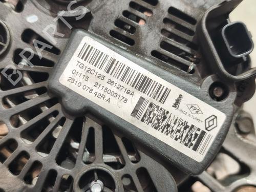 Alternator RENAULT CAPTUR I (J5_, H5_) | BP34372587M7 - Image 4