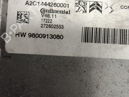 Engine control unit (ECU) CITROËN C3 II (SC_)  | BP22929731M57 