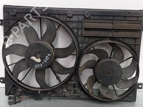 Køleventilator elektrisk VW CADDY III Box Body/MPV (2KA, 2KH, 2CA, 2CH) 1.9 TDI (75 hp) 13409390