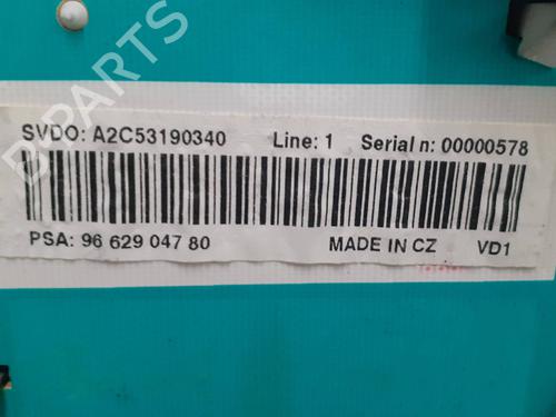 Instrument cluster PEUGEOT 207 (WA_, WC_) 1.4 HDi | BP8232839C47 