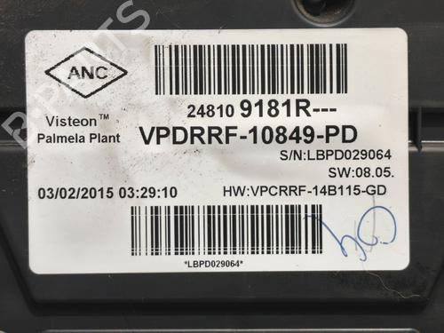 Instrument cluster RENAULT CAPTUR I (J5_, H5_) | BP34437749C47 - Image 2