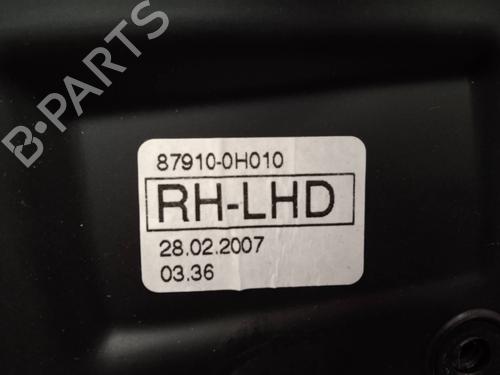 Right mirror PEUGEOT 107 (PM_, PN_)  | BP2255595C27 