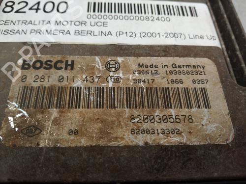 Engine control unit (ECU) NISSAN PRIMERA Hatchback (P12) 1.9 dCi | BP2247073M57