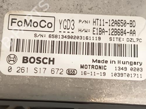Engine control unit (ECU) FORD TOURNEO COURIER B460 MPV 1.0 EcoBoost | BP27236347M57 