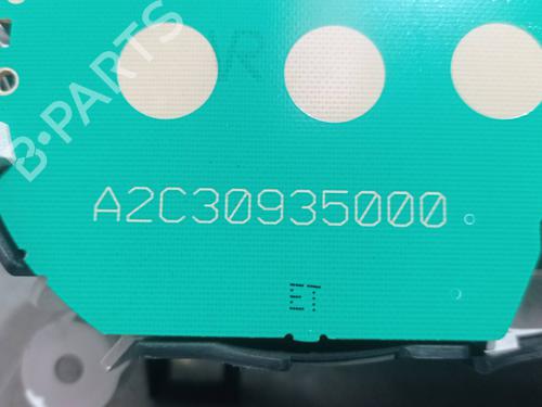 Instrument cluster DS DS 3 (SA_) | BP31014255C47