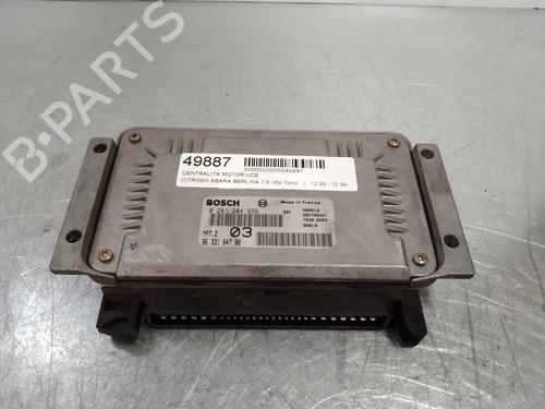 Used Engine control unit (ECU) CITROËN XSARA Coupe (N0) 1.6 i (88 hp) 2248485