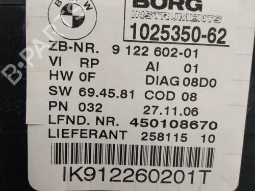 Instrument cluster BMW 3 (E90) 320 d | BP22319771C47 