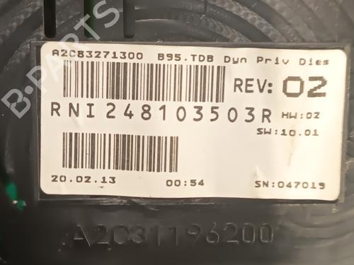 Instrument cluster RENAULT MEGANE III Hatchback (BZ0/1_, B3_) 1.5 dCi (BZ09, BZ0D, BZ1W, BZ29, BZ14) | BP28412769C47