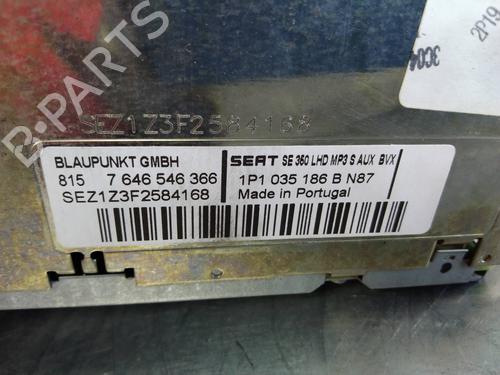 Radio SEAT LEON (1P1) 1.9 TDI | BP4658883E6 