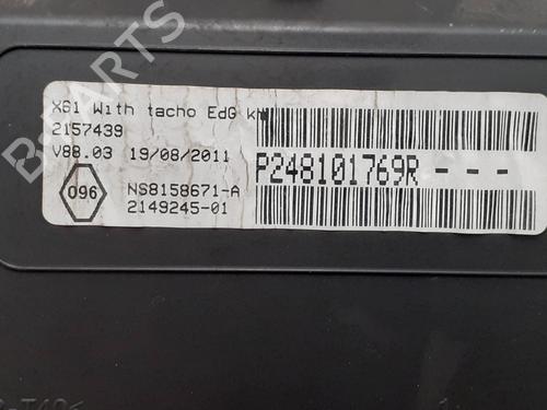 Instrument cluster RENAULT KANGOO (KC0/1_) 1.5 dCi | BP7158519C47 