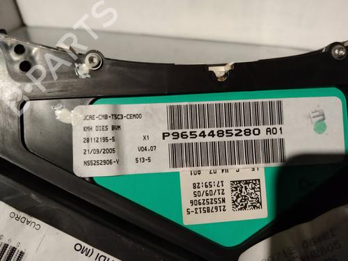 Instrument cluster PEUGEOT 307 Break (3E) 1.6 HDi | BP6470654C47 