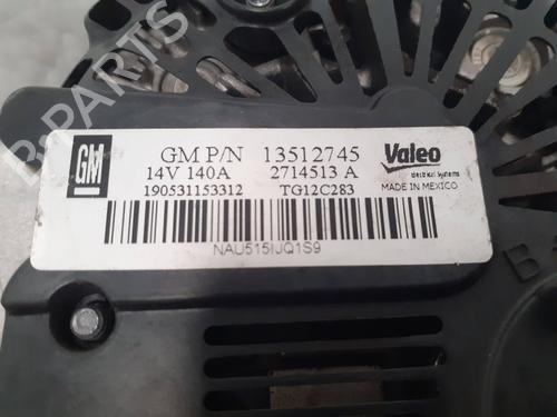 Alternator OPEL ASTRA J Sports Tourer (P10) 1.6 CDTi (35) | BP7627730M7 