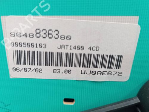 Instrument cluster PEUGEOT 206 Hatchback (2A/C) 1.9 D | BP14749254C47 