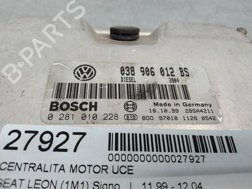 Engine control unit (ECU) SEAT LEON (1M1) 1.9 TDI | BP2256957M57 