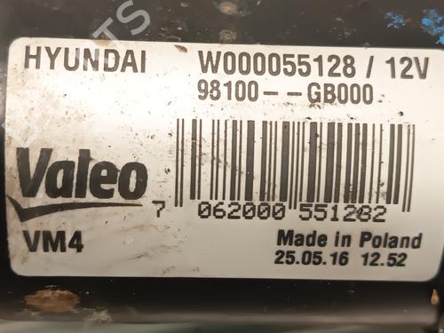 Front wiper motor HYUNDAI i20 II (GB, IB)  | BP27608733M29 