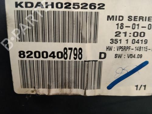 Instrument cluster RENAULT MEGANE II (BM0/1_, CM0/1_) 1.5 dCi (BM02, BM13, BM2A, CM02, CM13) | BP22994914C47 