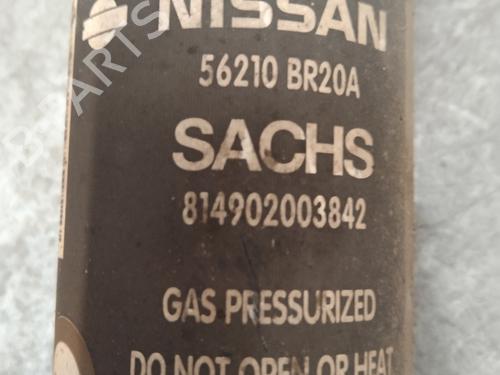 Left rear shock absorber NISSAN QASHQAI +2 (JJ10E)  | BP29537049M18 