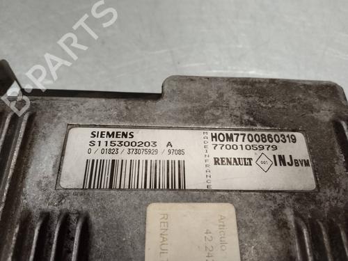 Engine control unit (ECU) RENAULT MEGANE I (BA0/1_) 1.6 e (BA0F, BA0S) | BP2251134M57 