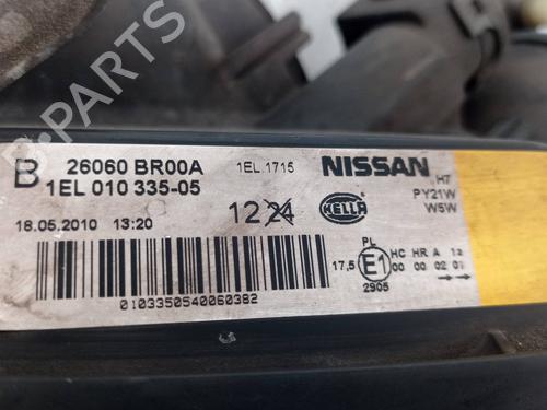 Left headlight NISSAN QASHQAI +2 (JJ10E)  | BP29536979C28 