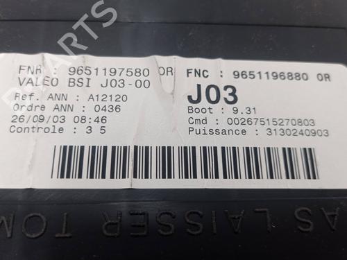 Fuse box PEUGEOT 307 Break (3E) 2.0 HDI 90 | BP10290644E1 