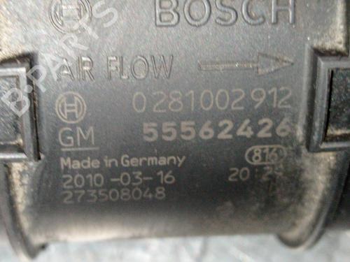 Mass air flow sensor CHEVROLET CRUZE Hatchback (J305) 2.0 CDI | BP17362905M95 