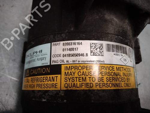 AC compressor RENAULT MEGANE II (BM0/1_, CM0/1_) 1.5 dCi (BM02, BM13, BM2A, CM02, CM13) | BP4658876M34 