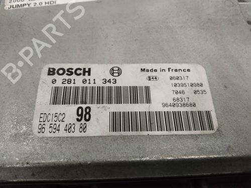 Engine control unit (ECU) CITROËN JUMPY I (U6U_) 2.0 HDi 110 | BP2254607M57 