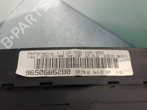 Instrument cluster PEUGEOT 406 (8B) 2.0 HDI 110 | BP11690522C47 