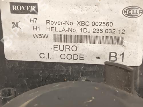 Right headlight MG MG ZT 2.0 CDTi | BP28327962C29 